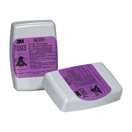 Scotch 3M Lead Paint Removal Half Face Respirator White 7093H1-DC